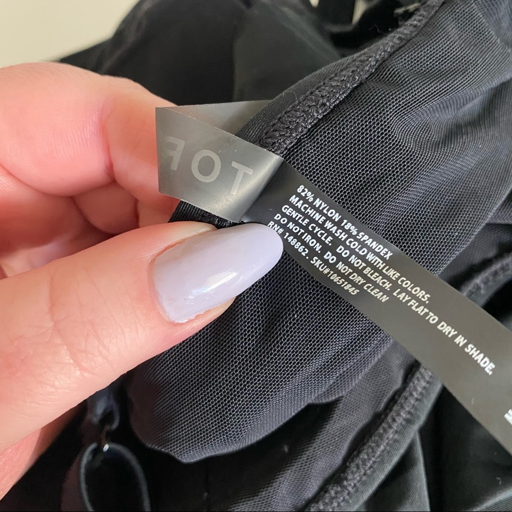 Torrid | Wireless Flounce Bikini Top - Picture 7 of 8
